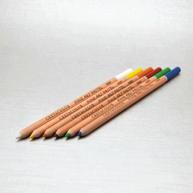 Олівець пастельний,Чорний, Cretacolor