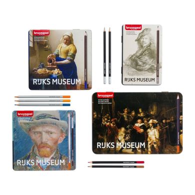 Набор цветных карандашей Dutch Masters, Ночной дозор, Рембрандт, 50 штук, Bruynzeel