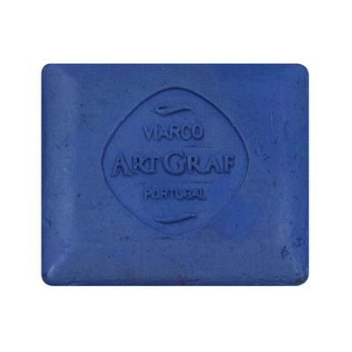 Прессованный водорастворимый пигмент Viarco ArtGraf Tailor Shape Blue синий 4,45x5,08 см