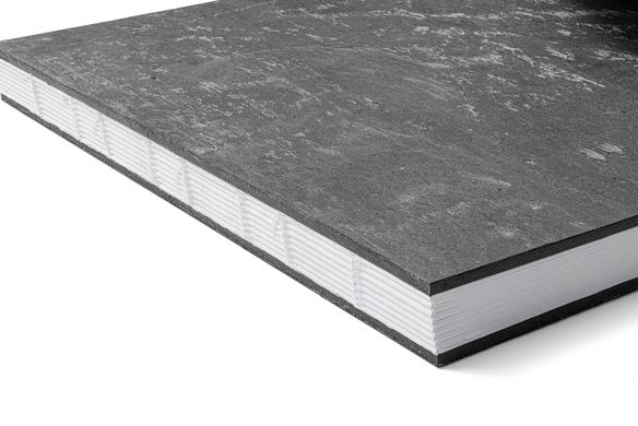 Блокнот для ескізів PRO Stonebook, 19,5x19,5 см, 150 г/м2, 64 аркуші, білий, гладка, Smiltainis