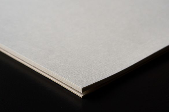 Альбом-склейка для масла Pro Create А5, 14,8х21 см, 230 г/м2, белый, льняной, 10 листов, Smiltainis