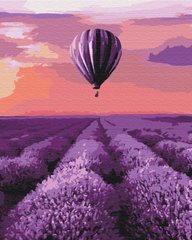Картина по номерам Воздушный шар в Провансе, 40x50 см, Brushme
