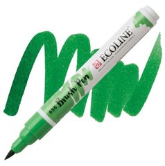 Кисть-ручка Ecoline Brushpen (656), Зеленая лесная, Royal Talens