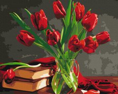 Картина по номерам Букет тюльпанов, 40x50 см, Brushme