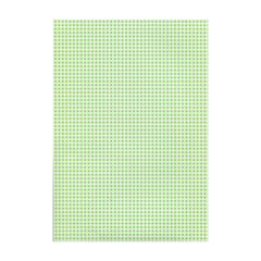 Папір з малюнком Клітинка, 21х31 см, 200г/м², двосторонній, світло-зелений, Heyda