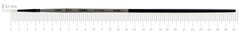 Кисть Terra 1608R, №000, cинтетика, круглая, длинная ручка, Rosa