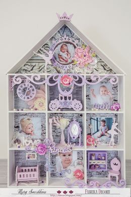 Заготовка для Shadow Box №04, 30х5х30 см, МДФ, Fabrika Decoru