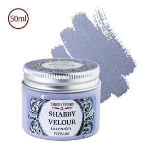 Фарба акрилова Shabby Velour, Лаванда, 50 мл, Fabrika Decoru