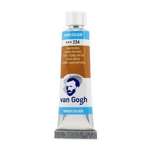 Краска акварельная Van Gogh (234), Сиена натуральная, туба, 10 мл, Royal Talens