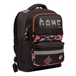 Рюкзак шкільний S-30 Juno XS Game Ergo, чорний, Yes