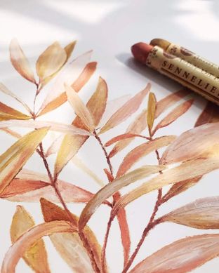 Набор масляной пастели Sennelier, Блестящие (Iridescent), перламутровые, 6 цветов