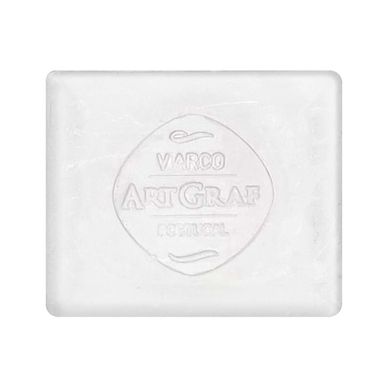 Прессованный водорастворимый пигмент Viarco ArtGraf Tailor Shape White белый 4,45x5,08 см
