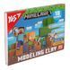 Пластилін Yes Minecraft 18 кольорів 360 г 4823095406788 зображення 1 з 2
