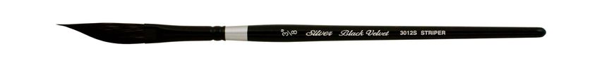 Кисть Silver Brush Black Velvet 3012S белка+синтетика саблевидная №3/8