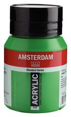 Фарба акрилова AMSTERDAM, (618) Зелений світлий стійкий, 500 мл, Royal Talens