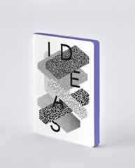 Блокнот Graphic L, Ideas by Heyday, 16,5х22 см, 120 г/м², 128 аркушів, Nuuna