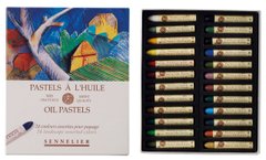 Набір олійної пастелі Sennelier, Пейзаж (Landscape), 24 кольори