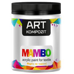 Краска по ткани ART Kompozit "Mambo" белая 450 мл