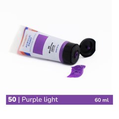 Краска акриловая глянцевая, Фиолетовый свет, 60 мл, Brushme
