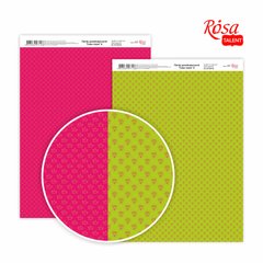 Папір дизайнерський Color style №6, А4, 21x29,7 см, 250г/м², двосторонній, ROSA TALENT