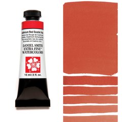 Краска акварельная Daniel Smith 15 мл Cadmium Red Scarlet Hue