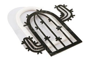 Заготовка для шейкера Кактус, 12,4x11,2 см, черный, Fabrika Decoru