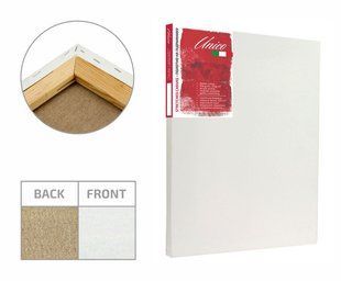 Холст на подрамнике 120х140 см, 335г/м&sup2;, итальянский хлопок, акрил, среднее зерно, галерейная натяжка, Unico