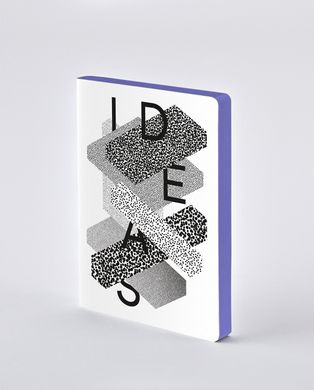 Блокнот Graphic L, Ideas by Heyday, 16,5х22 см, 120 г/м², 128 листов, Nuuna