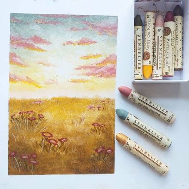 Набор масляной пастели Sennelier, Пейзаж (Landscape), 24 цвета