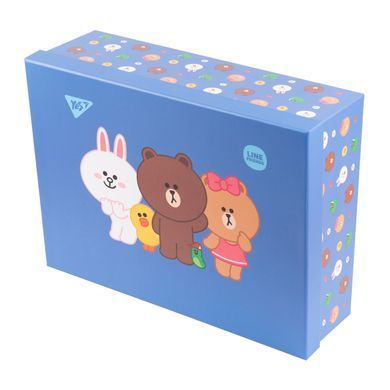 Набір настільних органайзерів Line Friends, 4 предмети, картон, Yes