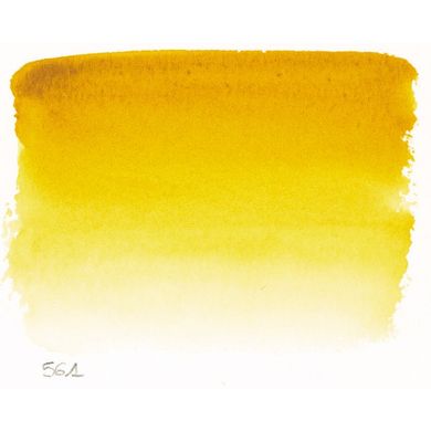 Краска акварельная L'Aquarelle Sennelier Лак желтый №561 S1, 10 мл, туба