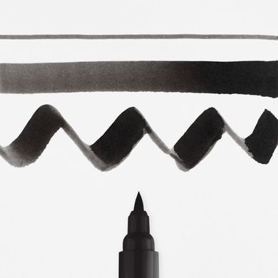 Пензель-ручка Ecoline Brushpen (700), Чорна, Royal Talens