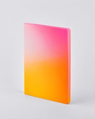 Блокнот Colour Clash L Light, Burn, 16,5х22 см, 120 г/м², 88 аркушів, Nuuna