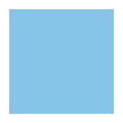 Бумага для дизайна Fotokarton B1, 70x100 cм, 300 г/м2, №30 небесно-голубая, Folia