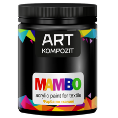 Краска по ткани ART Kompozit "Mambo" черная 450 мл