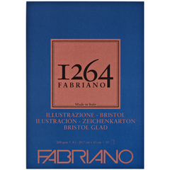 Склейка для рисунка Bristol 1264 А3, 200г/м2, 50л, Fabriano