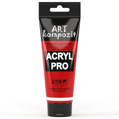 Акриловая краска ART Kompozit, красный устойчивый (259), 75 мл