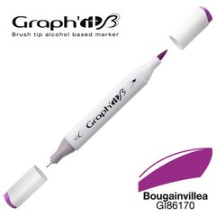 Маркер двосторонній Brushmarker, Бугенвілія (лілово-фіолетовий 6170), Graph'it