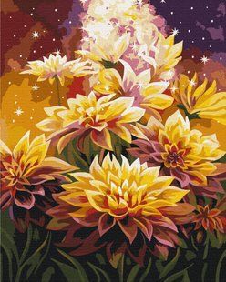 Картина за номерами Космічні квіти &copy;Anna Steshenko, 40х50 см, Brushme