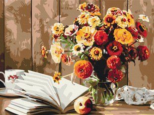 Картина по номерам Книжный натюрморт, 30х40 см, Brushme