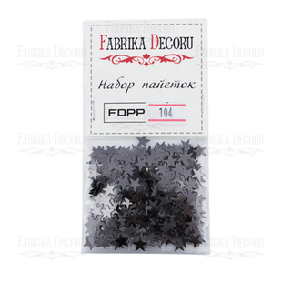 Набор пайеток для украшения и декорирования №104, Fabrika Decoru