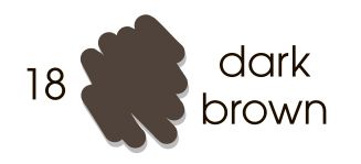 Маркер-пензель Artist Brush, коричневий темний, 1100, Marvy