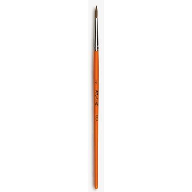 Кисть пони круглая Raphaël 8314 для акварели, №4, короткая ручка