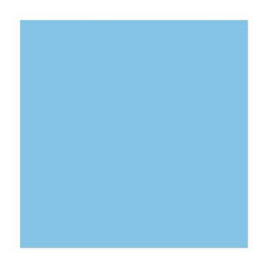 Бумага для дизайна Fotokarton B1, 70x100 cм, 300 г/м2, №30 небесно-голубая, Folia