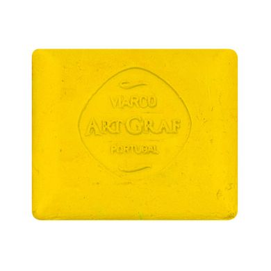 Прессованный водорастворимый пигмент Viarco ArtGraf Tailor Shape Yellow желтый 4,45x5,08 см
