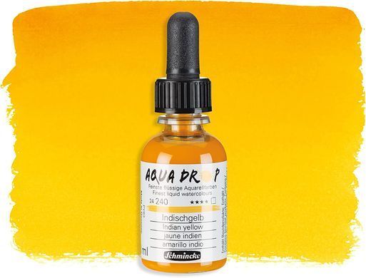 Фарба акварельна Schmincke AQUA DROP 30 мл Indian yellow