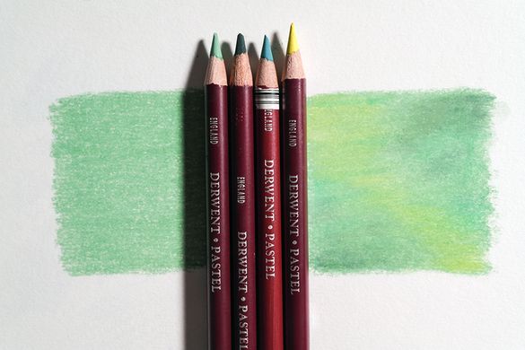 Олівець пастельний Pastel P420, Зелений яскравий, Derwent