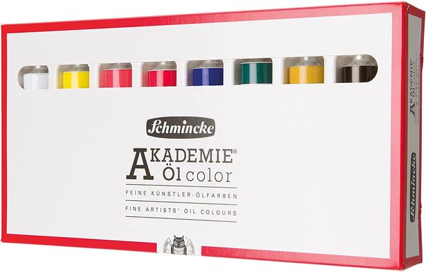 Набор масляных красок Schmincke Akademie OL 8 цветов по 20 мл