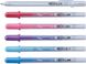 Ручка гелевая, GLAZE 3D-ROLLER, Фиолетовый, Sakura 084511383920 фото 4 с 9