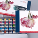 Набор&nbsp;акварельных&nbsp;красок&nbsp;BOTANICAL,&nbsp;в&nbsp;металлическом&nbsp;пенале Индиго,&nbsp;35 штук,&nbsp;2,5 мл кювета, ROSA Gallery 4823098540724 фото 4 с 9